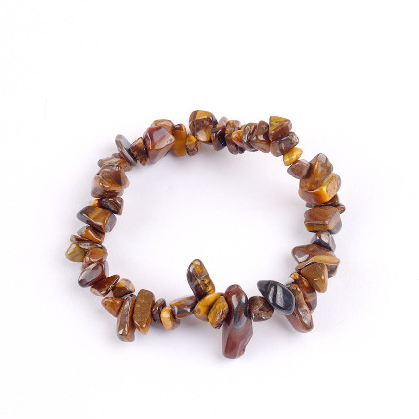Natural Stone Chip Bracelet Irregular