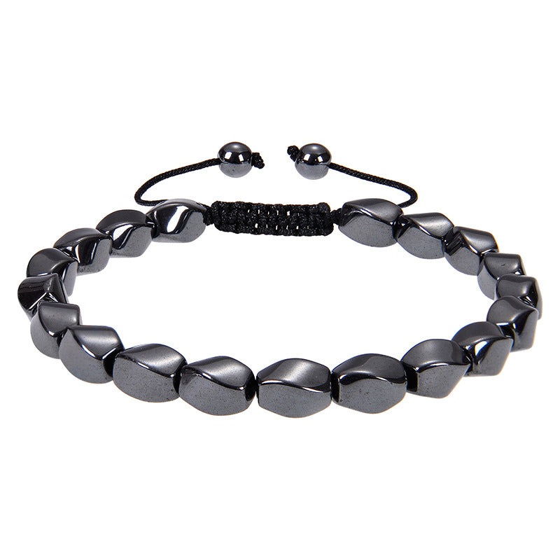 Heart Shape Hematite Magnetic Stone