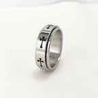 Stainless Steel Spinner Ring Anxiety Stress