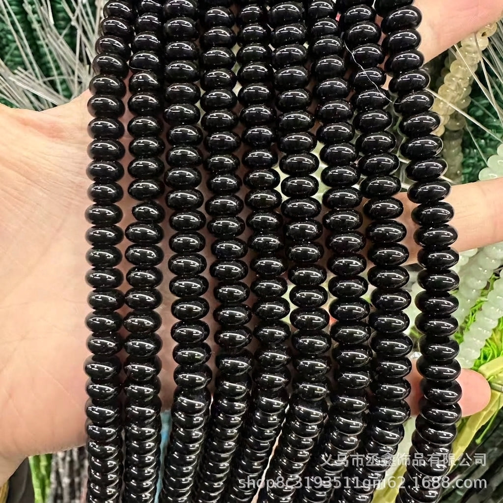 Natural Stone Beads Rondelle Abacus Shape