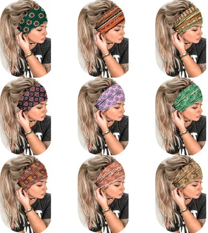 Women's Casual Plaid Flower Printed Wide