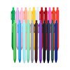 Retractable Ballpoint Pen Plastic Matte Minimalist Macaron Morandi Color Smooth Writing Office School Stationery - View 5