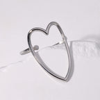 Stainless Steel Adjustable Open Rings For