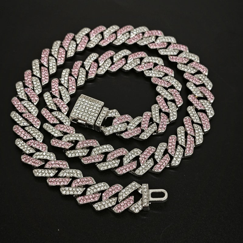 Hip Hop Cuban Chain Necklace Alloy