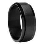 Stainless Steel Spinner Ring Anxiety Stress Relief Fidget Band Cat Butterfly Star Moon Cross Poker Pattern For Men Women - View 5
