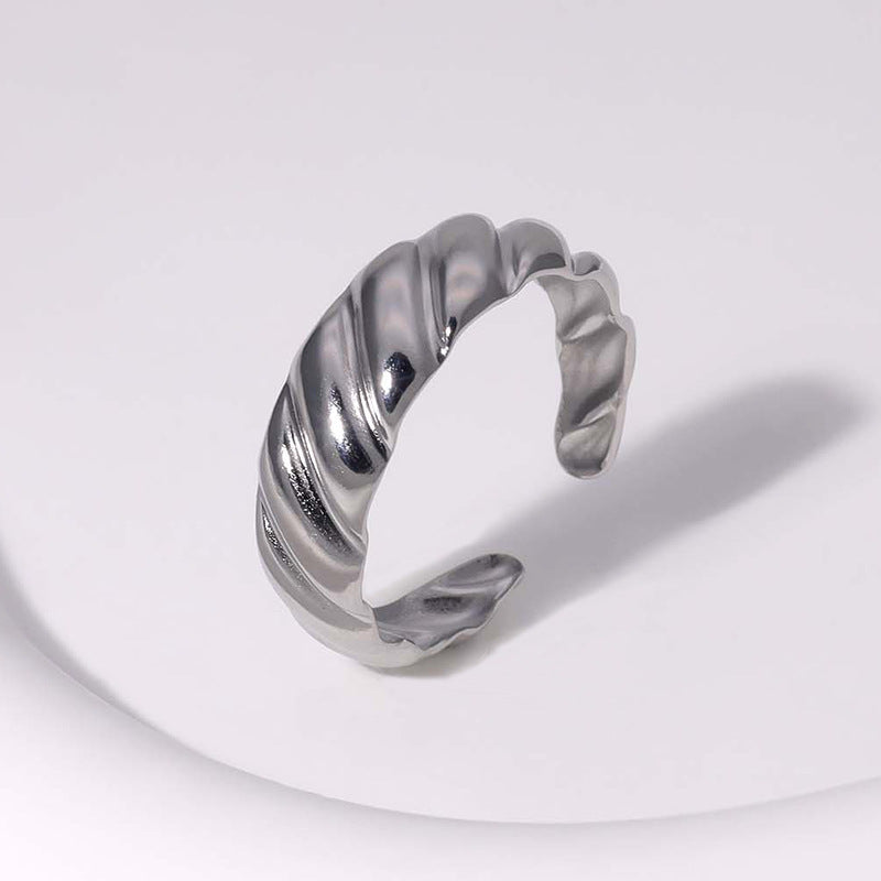 Stainless Steel Adjustable Open Rings For