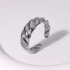 Stainless Steel Adjustable Open Rings For