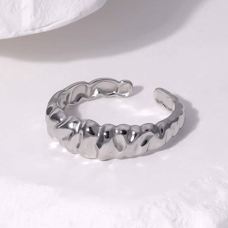 Stainless Steel Adjustable Open Rings For