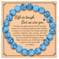 Natural Gemstone Beaded Bracelet Handmade