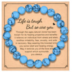 Natural Gemstone Beaded Bracelet Handmade