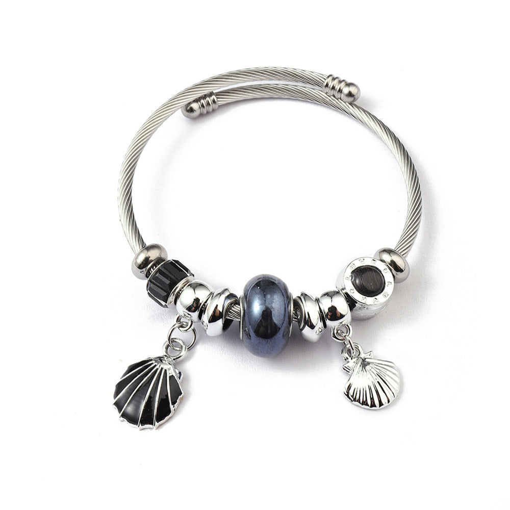 Charm Bracelet Stainless Steel Alloy Pendant