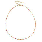 Colorful Enamel Bead Stainless Steel
