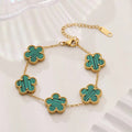 SL024-Striped Green