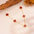TZ013-Red-Necklace