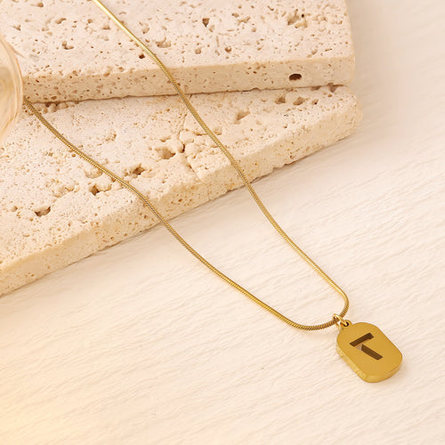 18K Gold Plated Titanium Steel High-End Layered Choker Necklace — Summer New