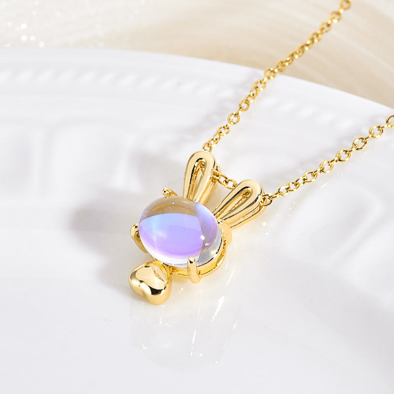 Copper Zircon Crystal Pendant Necklace — 18K Gold Plated, 21 Styles, Fade-Resistant