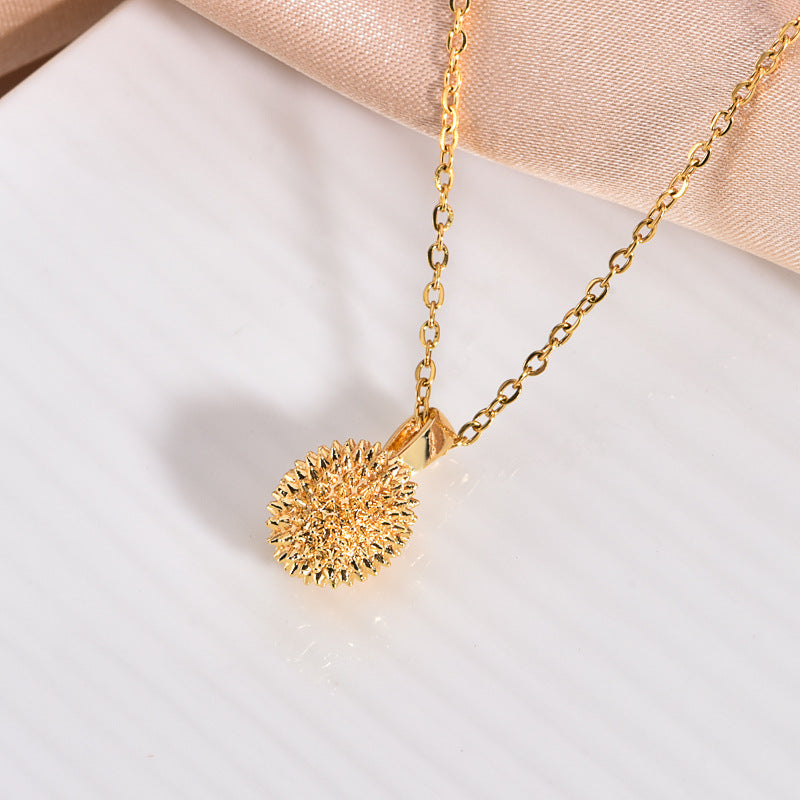 Copper Zircon Crystal Pendant Necklace — 18K Gold Plated, 21 Styles, Fade-Resistant