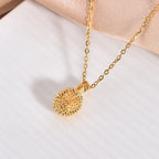 Copper Zircon Crystal Pendant Necklace — 18K Gold Plated, 21 Styles, Fade-Resistant