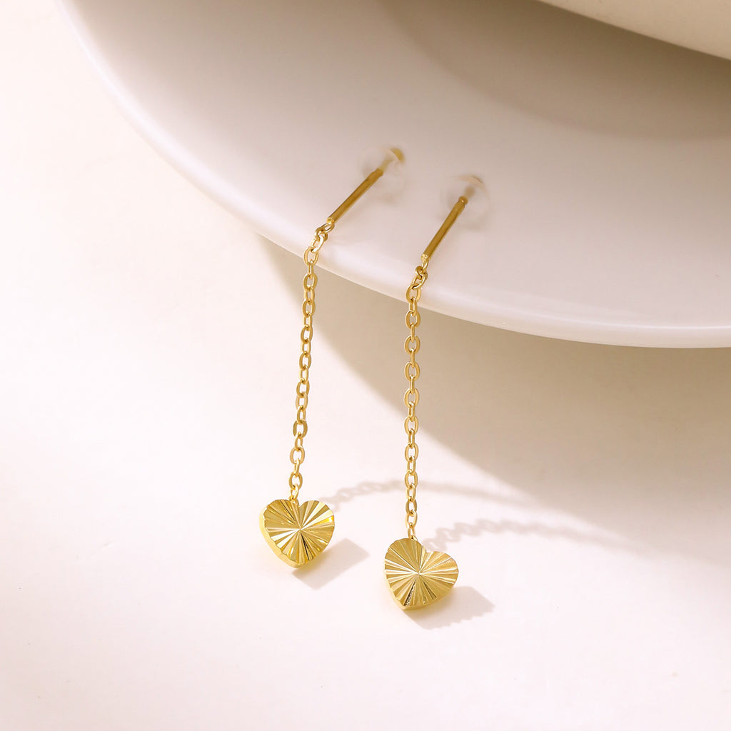 Four-Leaf Clover Butterfly Star Tassel Earrings — Stainless Steel, 14 Designs, EU/US Fashion