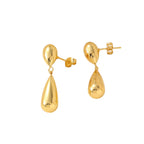 Shell & Five-Point Star Geometric Drop Earrings — Fashion Women Earrings
