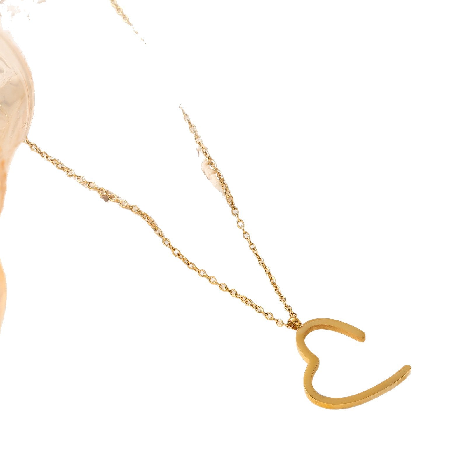 18K Gold Plated Titanium Steel High-End Layered Choker Necklace — Summer New