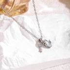 Heart Key Pendant Necklace — 2026 New Trendy Titanium Steel Choker