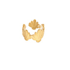 Irregular Hollow Ring — 18K Gold Plated Fashion