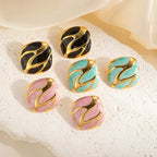 Five-Leaf Flower White Shell Bracelet — 18K Gold Plated Stainless Steel
